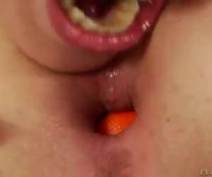 Small basketballs disappear into her white buttocks, her basket polished and the balls again shot out. anus basketball is called the game of what this naughty horny girls play.